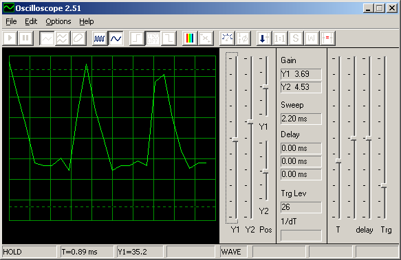 Oszillogramm Multivibrator